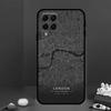 Ins Travel Country Sketch City Map For Samsung Galaxy M31 M51 M33 M13 M23 M53 M15 M55 M14 M34 M54 M20 M30s M32 M52 Phone Case