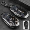 Carbon Fiber Key Cover with Metal Buckle for 2025 Exeed Star Era ET/ES Models