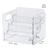 Transparent Desktop Cosmetic Organizer Multifunctional Dressing Table Organizer Shelf Acrylic Storage Basket for Makeup
