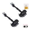 EDP1327-1 2 Pieces Rear Door Hinge Stop Check Strap Limiter for Peugeot 308 MK3 408 Crossover DS4 Opel Astra L 2021-On 5-Door 9830834180