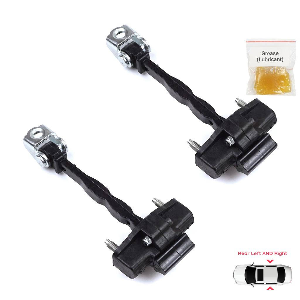 EDP1327-1 2 Pieces Rear Door Hinge Stop Check Strap Limiter for Peugeot 308 MK3 408 Crossover DS4 Opel Astra L 2021-On 5-Door 9830834180