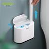 Wandmontierte Einweg-Toilettenbürste - 2023 Verbesserte Reinigungswerkzeug für vollständige Badezimmerhygiene