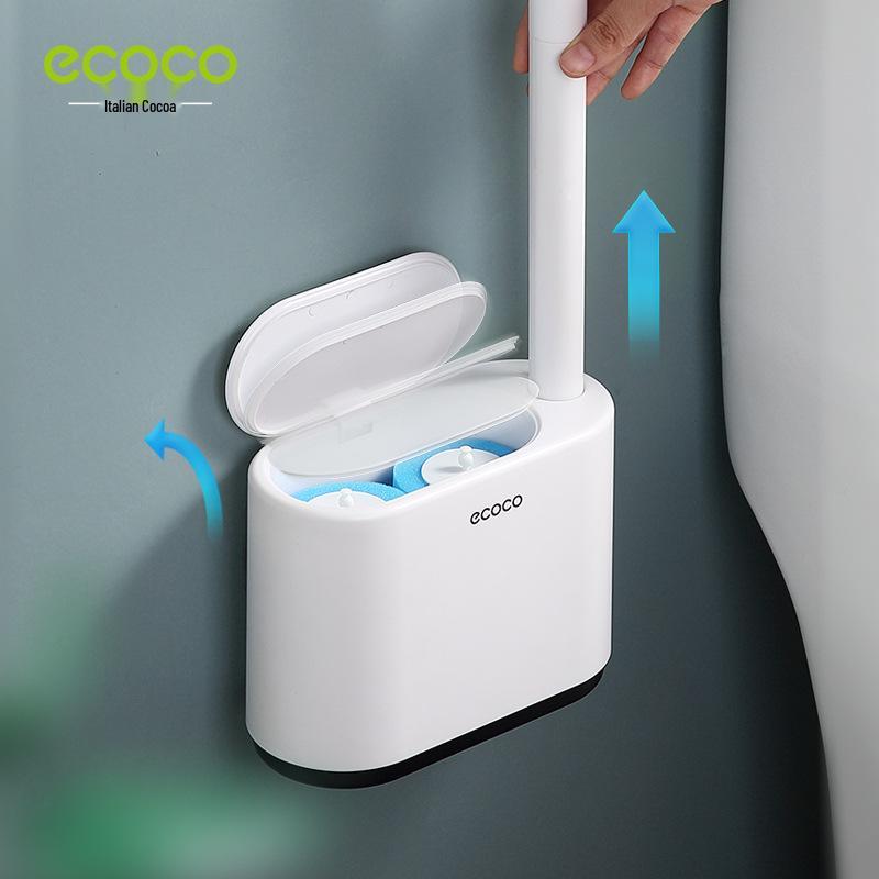 Wall-Mounted Disposable Toilet Brush - 2023 Enhanced Cleaning Tool for Complete Bathroom Hygiene