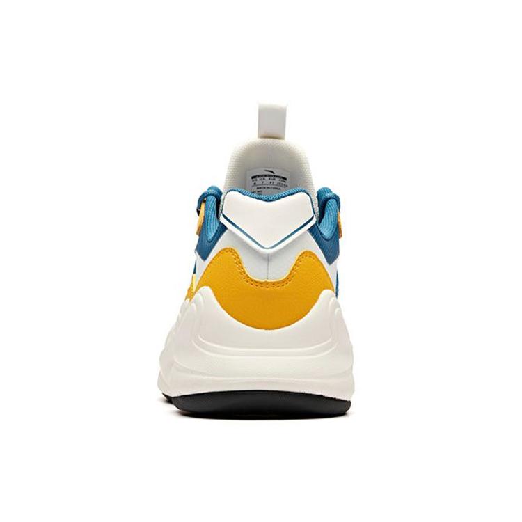 Anta Mesh, Synthetic Leather Cushioning Slip Resistant Abrasion Resistant Coverage Low top Chunky Sneakers Men's 11928809-5