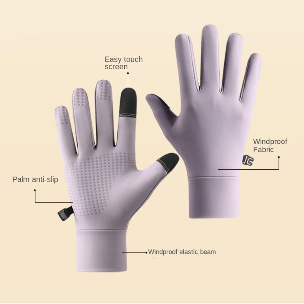 Windproof Warm Cycling Gloves Coldproof Running Ski Gloves Winter Bicycle Gloves  Cycling Equipment