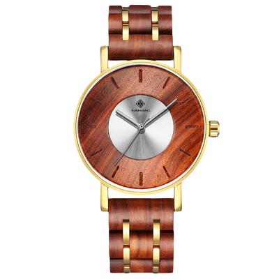 RORIOS Watch Wooden Watch Natural Wood Popular Watch Unique Quartz Lightweight Minimalist Wood Watch Travel Stylish Casual Business Business Trip