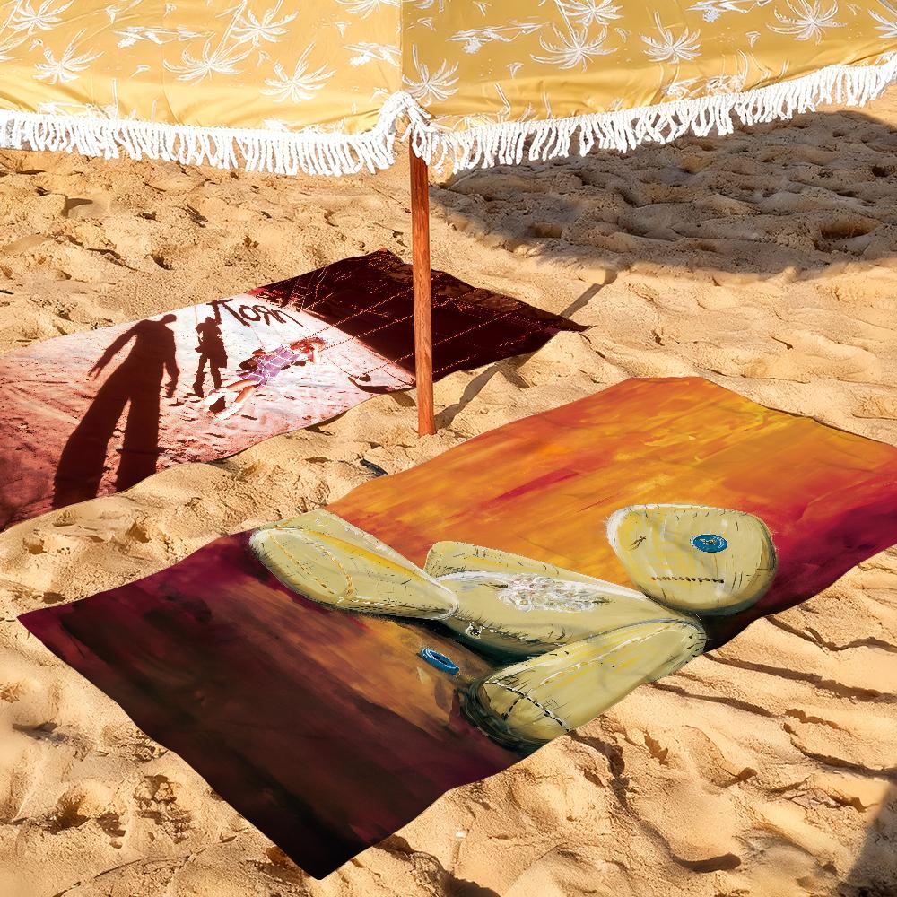 Rock Band K-Korn Towel Quick Drying Beach Towels Are Suitable For Swimming Pools Camping Yoga And The Gym
