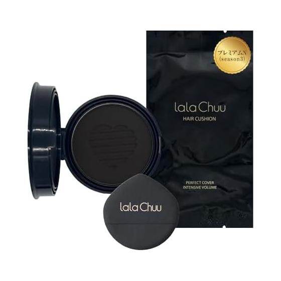 [Genuine Product] Lalachuu Hair Foundation Premium N Refill Dark Brown Light Brown lalachuu Conceal Gray Hair, Increase Volume, Conceal Thinning
