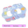 Pure Cotton 360° Baby Saliva Bib - Six-Layer Petal Design