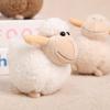 Soft Fluffy Sheep Plush Pendant Adorable Look Gentle Touch Great Bag Decor Gift For Kids And Friends