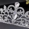 Crystal Diamond Bridal Wedding Hair Tiara Birthday Tiara Hair Accessories Prom Crown Car Show Performance Headband
