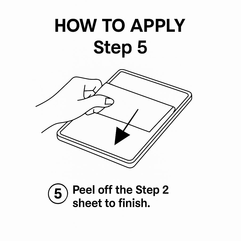 Vyrobeno v Koreji Daiso Ochranná fólie na displej s papírovým povrchem pro iPad Mini