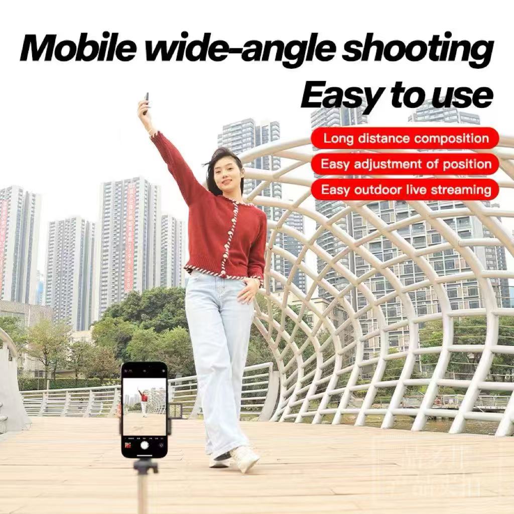 Magnetic Selfie Screen Monitor Portable Display Phone Rear Camera for Selfie Vlog Live for iPhone 16 15 Huawei Xiaomi