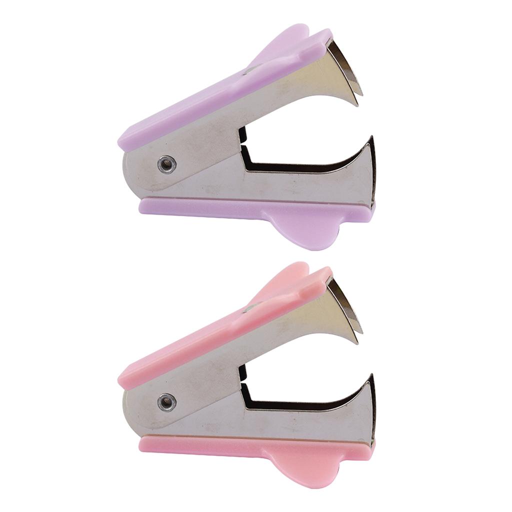 Staples Remover Portable Efficient Removal Ergonomic Design Staples Puller for Office Finance Depart