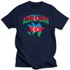 Unisex Tshirt Short Sleeve Azerbaijan Flag  T Shirt  One Neck Women Tshirt