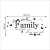 Wall sticker quote removable vinyl decor home decal