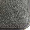 Used LOUIS VUITTONPurse Black Leather Mens
