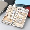Nail Clipper Set 12 Piece Set Nail Clipper Beauty Manicure Tool Set Nail Clipper Gift Set Golden Hand Foot Care Tools Pedicure