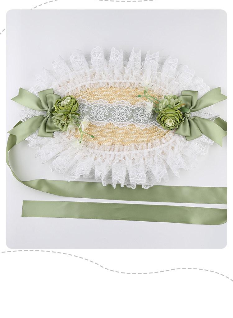 Lace Handmade Lolita Pastoral Bnt Hair Accessories Original Lolita Headband