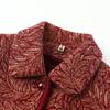 Middle-aged and old autumn women's coat mother's large size velvet thickened old lady winter woolen clothes for the elderly and grandma