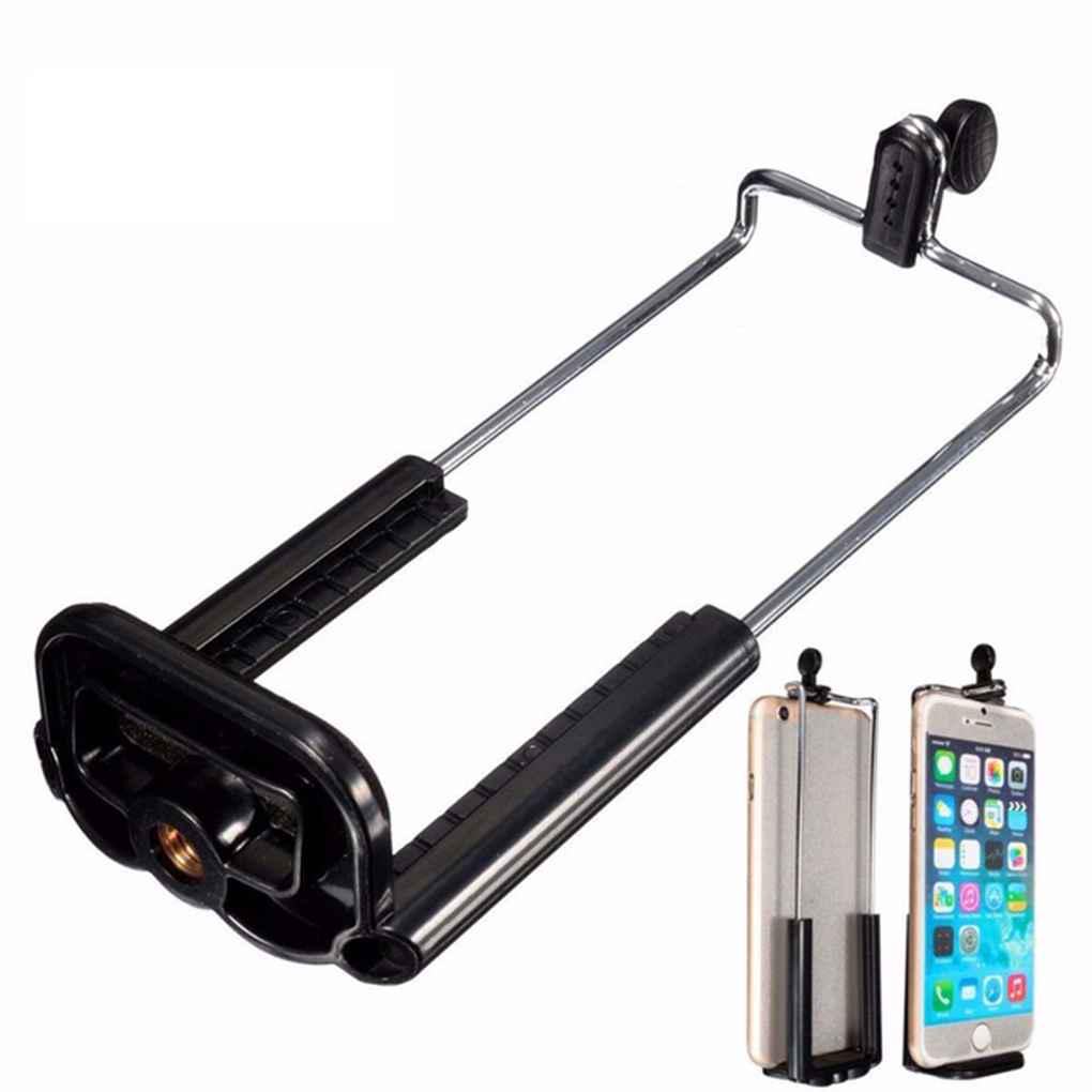 4 Size For Cell Phone Tablet Camera Stand 1/4 Clip Tripod Holder Bracket Mount