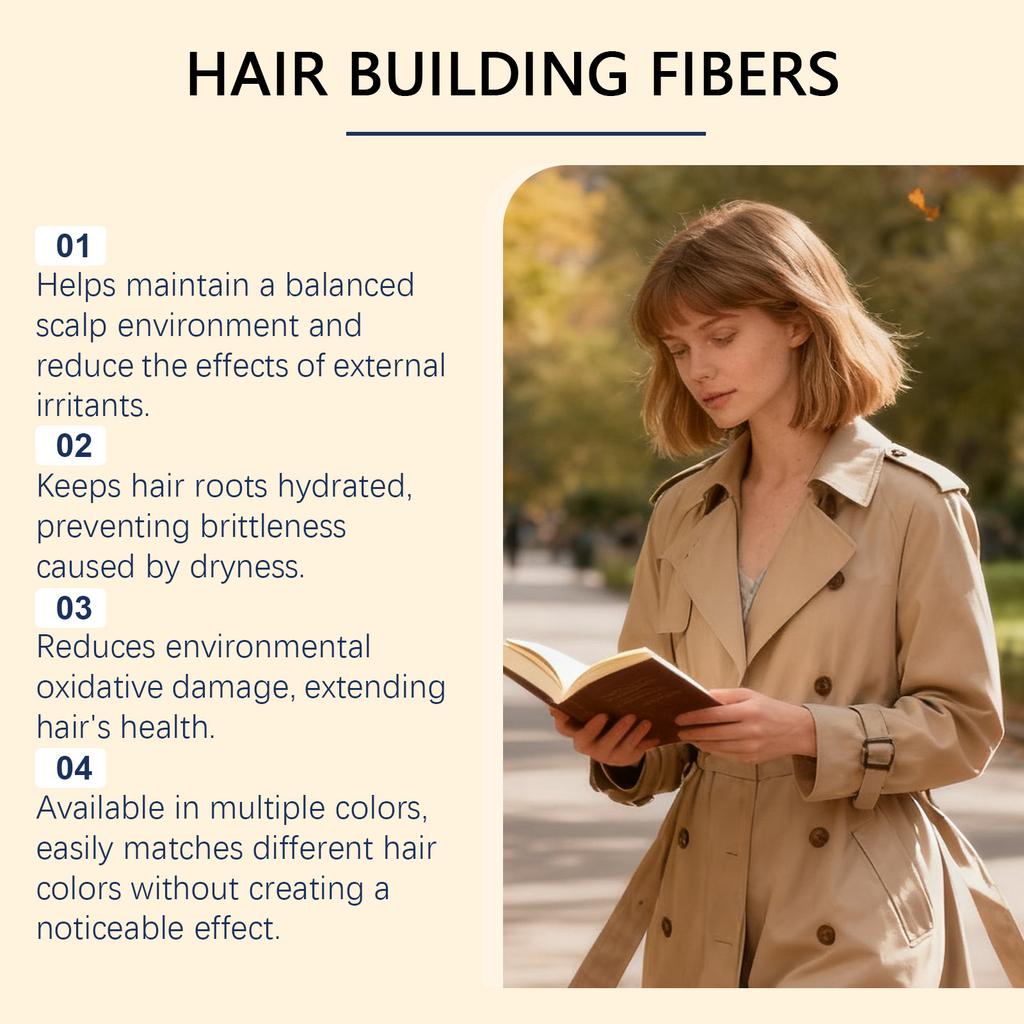 Haar-Keratin Haar-Puder ist ein Verdickungs-Puder geeignet für Haarausfall oder dünner werdendes Haar. Geeignet für Männer und Frauen.