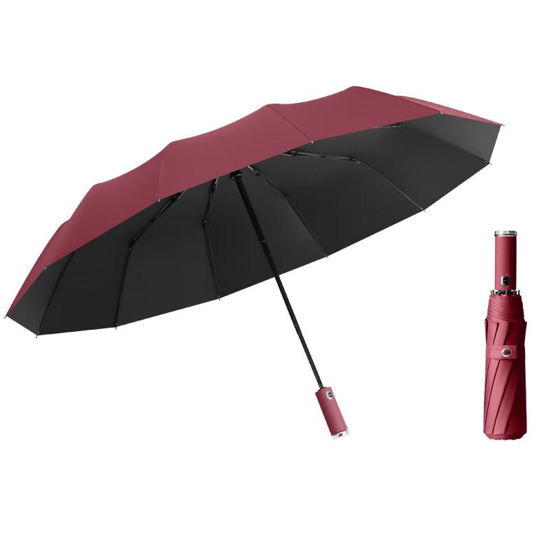 Автоматический складной зонт-фонарик