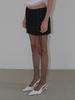 Ordinary Holiday Lace Up Mini Skirt [Black]