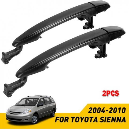 2pc Car Door Handles for Sienna Toyota 2004 2005 2006 2007 2008 2009 2010 AUXITO