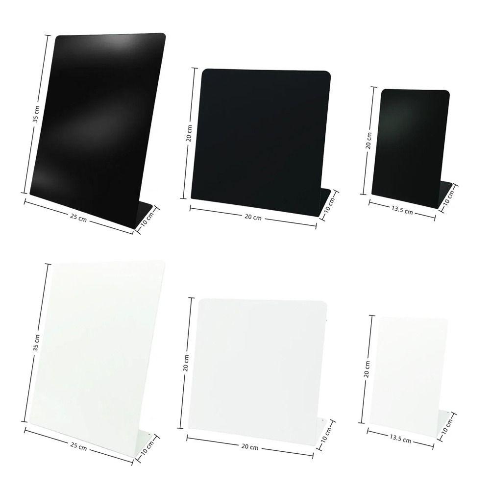 DIY Design Magnetische Tafel Metall Aufbewahrungs-Displaytafel Desktop Nachrichtentafel Nachrichtenanzeige