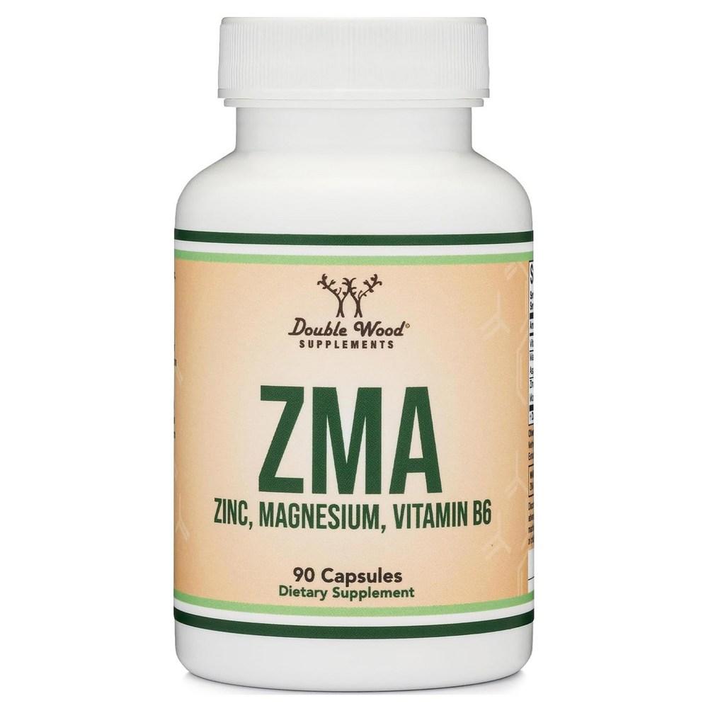 Doublewood ZMA Zinc Magnesium Vitamin B6 Capsules 90 pcs 1 Pack 1 pcs