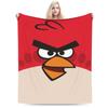 Angrys-birds Shooting Game  Blanket Soft Coral Fleece Plush Healing Gifts  Throw Blanket Rug Piece