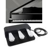 Universelles Sustain-Pedal Geeignet für elektronische Keyboards und Digitalpianos ABS-Textur Rutschfeste Basis Tragbares Design