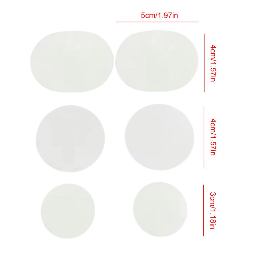 Shoe Patch Sneakers Toe Holes Protector 6 Pieces Flexible Shoe Patches for Dance Hiking Boots Running Sneakers Luggage Hat Baby