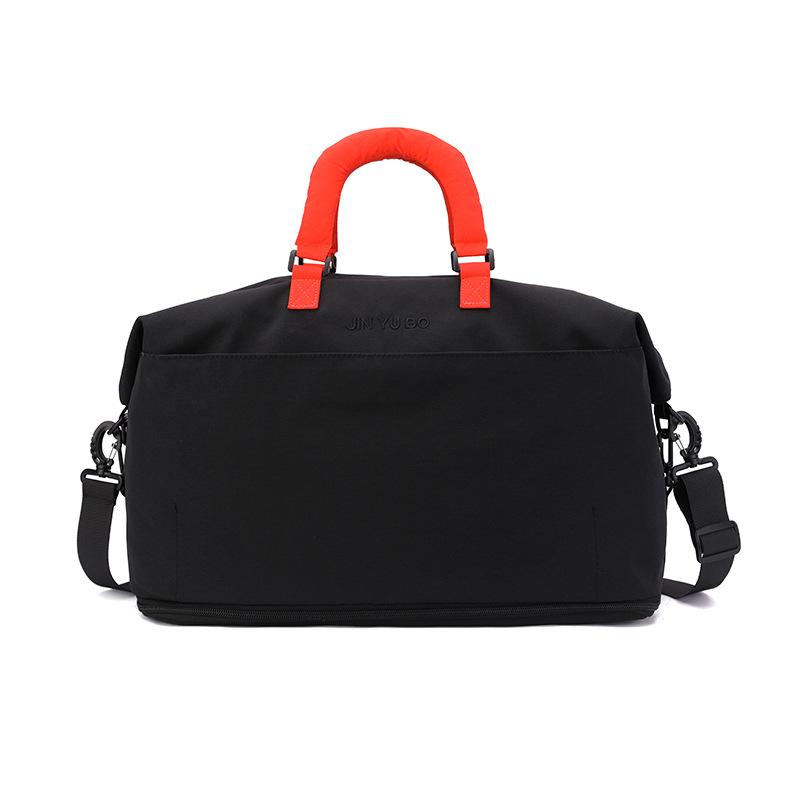 Outdoor Short-Distance Travel Bag Shoulder Luggage Bag Dry and Wet Separate Sports Fitness Bag