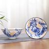 1PCS Blue and White Porcelain Cone Teacup Anti Scaling Hand-Painted Ceramic Tea Bowl Travel Meditation Cup Chinese Tea set 70ml