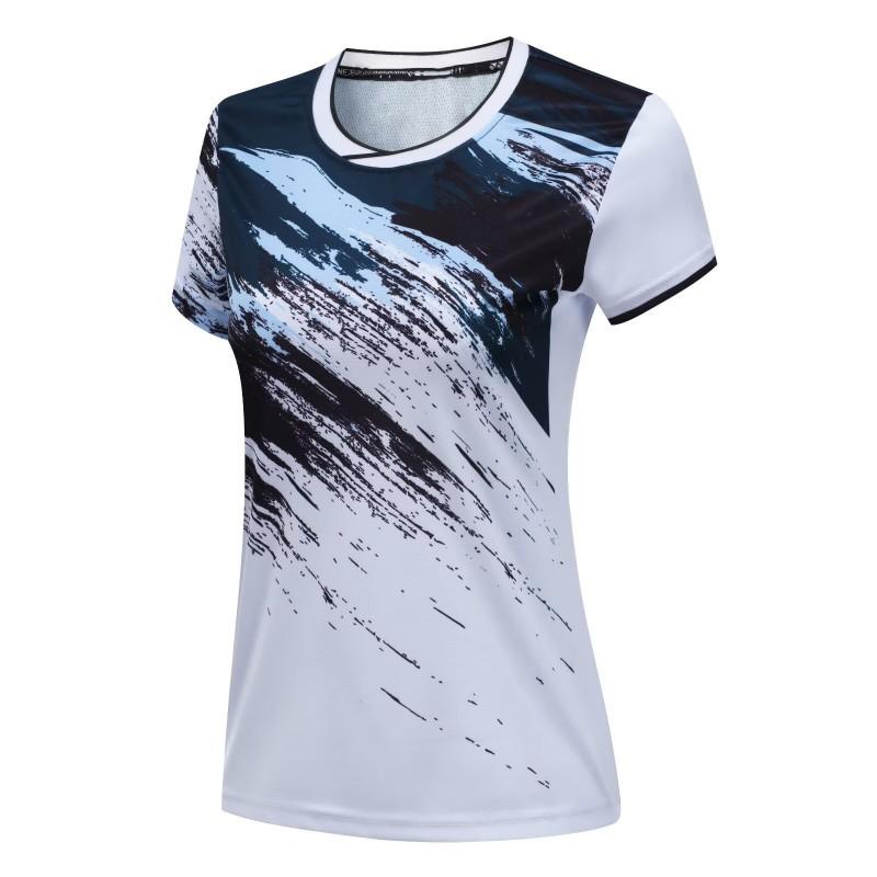 Unisex Quick-Dry Badminton Shirt Breathable Sport T-Shirt Gym Fitness Training Youth Competition