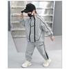 Boys Fall 2026 Cotton Sportswear Set Two Piece Long Sleeve Zipper Top Pants Kids Unisex Clothing