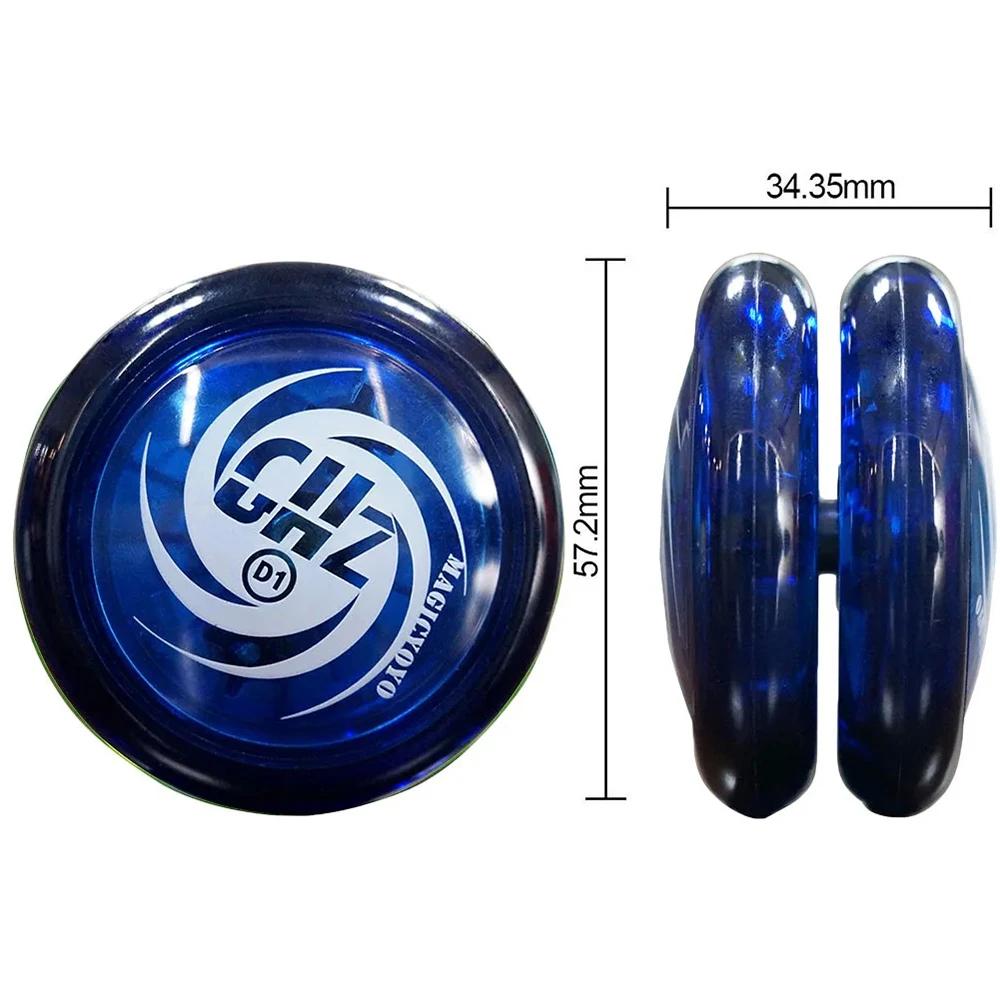 Yoyo reattivo 2A Yo-Yo Ball Giocattoli per principianti Yoyo Giocattoli divertenti per bambini Yoyo magico Yoyo ad alta velocità Giocattoli per giocoleria Yo-yo per ragazze e ragazzi