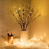 Nordic LED Star Tree Branch Flower Lamp: Creative Night Decor