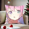 Hololive Himemori Luna Pillow Case For Sofa Bedroom Living Room Plush Cushion Cover Decorations and Protector