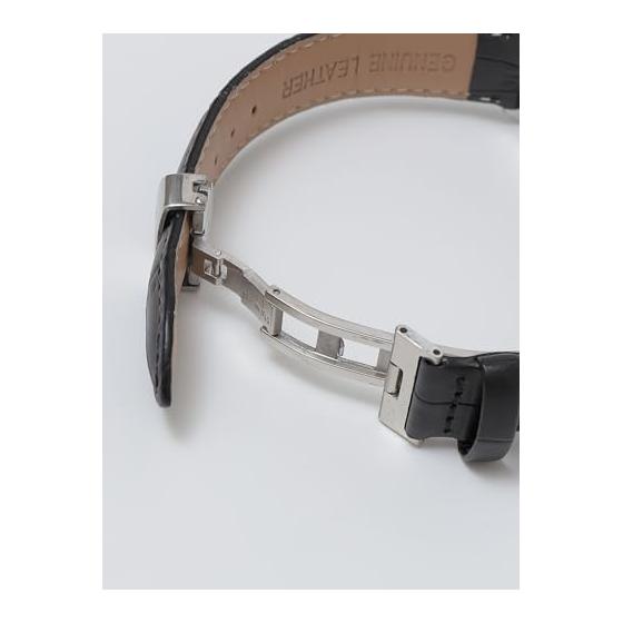 [Ships] SHIPS WEB Advance Square D Buckle Watch Men's 110300017 Silver ONE SIZE