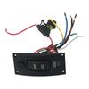 Switch Panel Pump Bilge Curved Shaped Plastic IP66