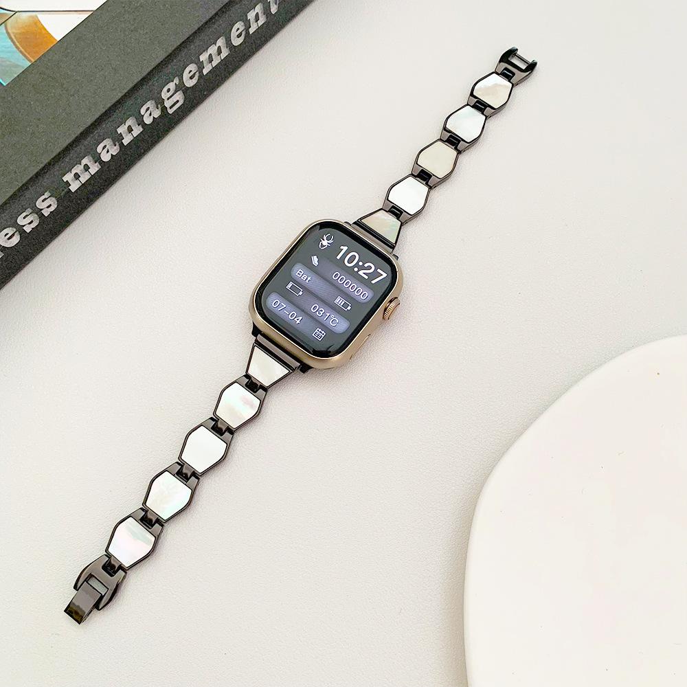 

Ремешок для Apple Watch Ultra Series 10 9 8 7 6 5 SE Цвет Металл для iWatch 46мм 42мм 45мм 41мм 49мм Сменный Браслет ultra 1-2-3 49mm