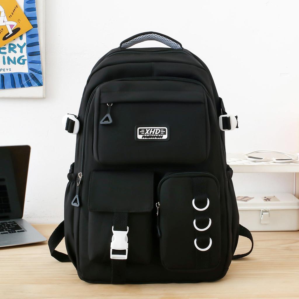 Junior High School and High School Students' Travel Class Backpack with Large Capacity for Carrying Books