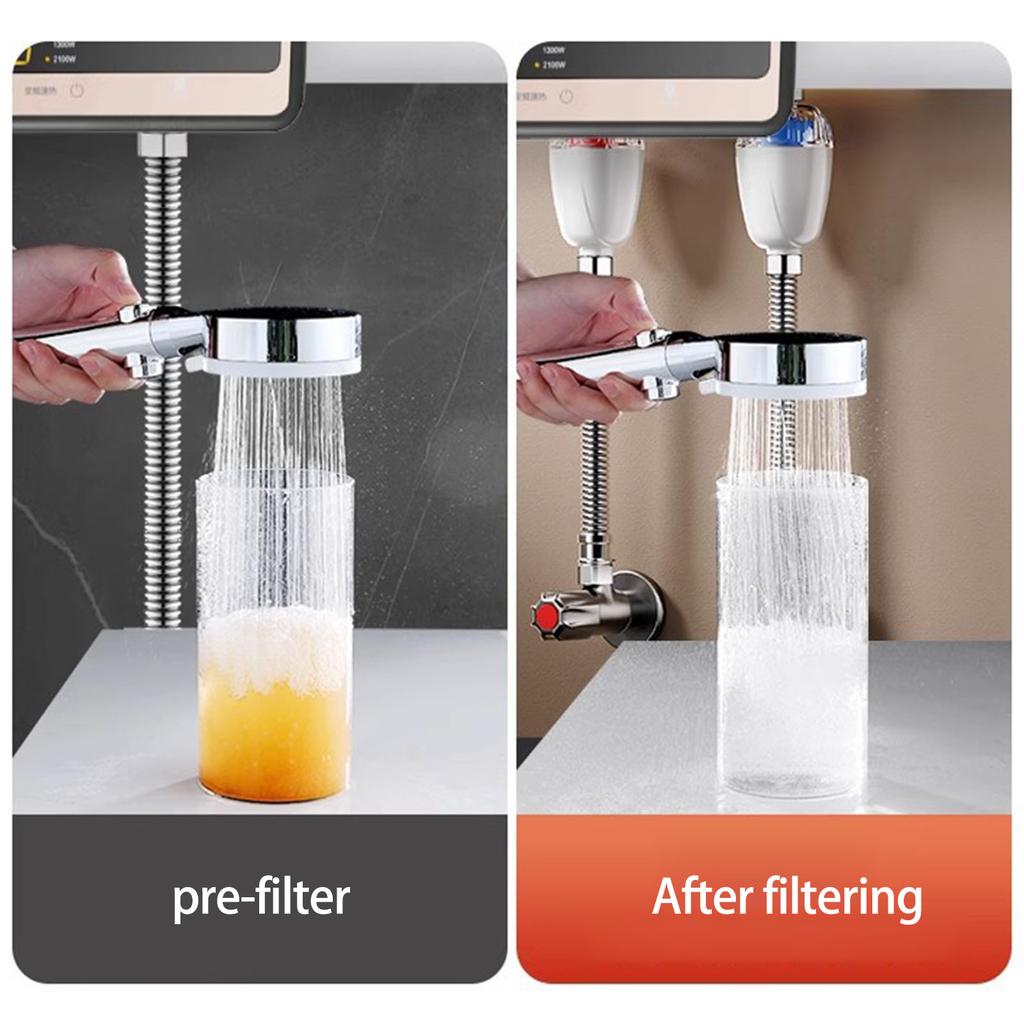 2Pcs Electric Water Heater Inlet Filter Water Outlet Purifiers Household Pre-Filter Washing Machine Tap Strainer