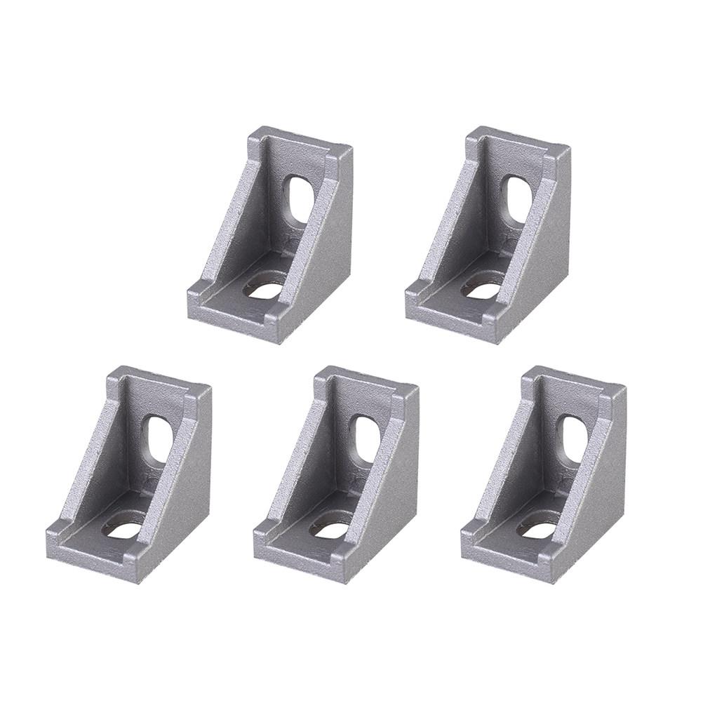 25Pcs Corner Bracket Aluminum 2020 Size 2x2x2cm Heavy Duty Metal for 20Mm Aluminum Extrusion 90 Degree Angle for 3D Printer Cnc
