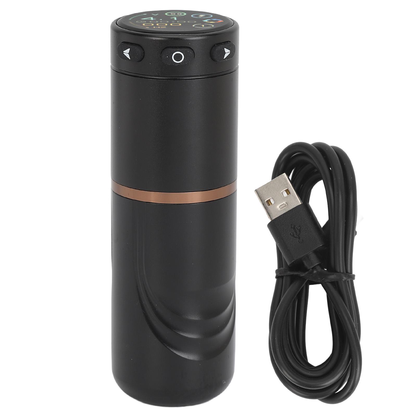 

1520 мАч беспроводная ручка для татуировки 4,0 мм ход быстрая зарядка HD цветной экран лайнер шейдер картридж Ro