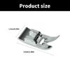 4Pcs Multifuncional Sewing Machine Feet for Domestic Low Shank Machinesfor Zigzag and Straight Stitching Applications