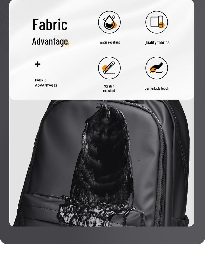 Business-Rucksack mit großer Kapazität für Studenten & Reisen - Laptop-kompatibel